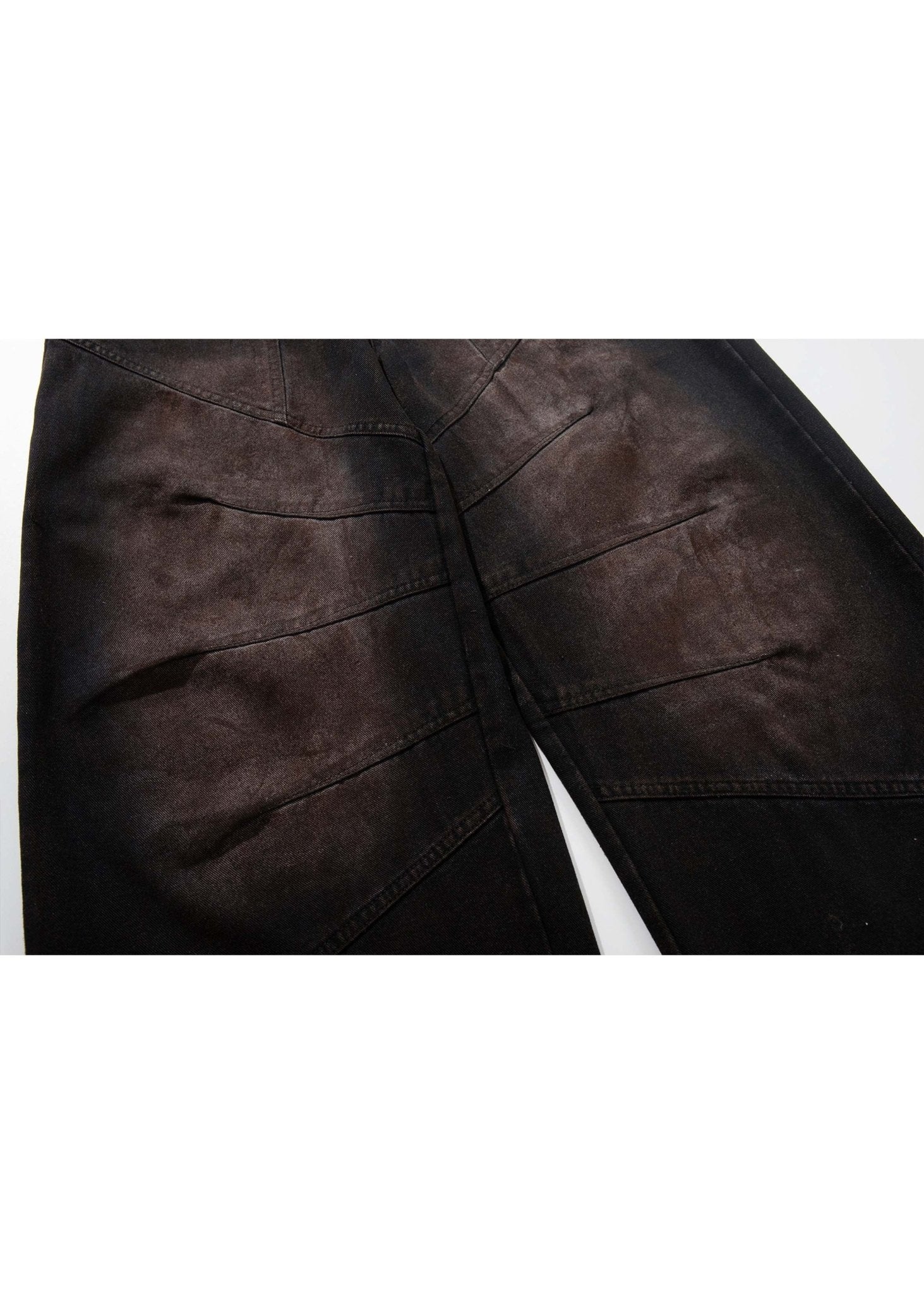 Vintage Washed Distressed Heavyweight Pants - Rick Circus