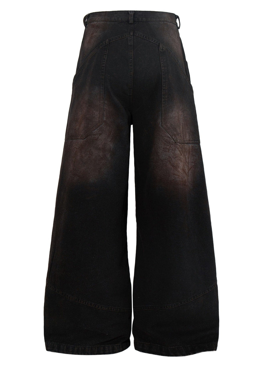 Vintage Washed Distressed Heavyweight Pants - Rick Circus
