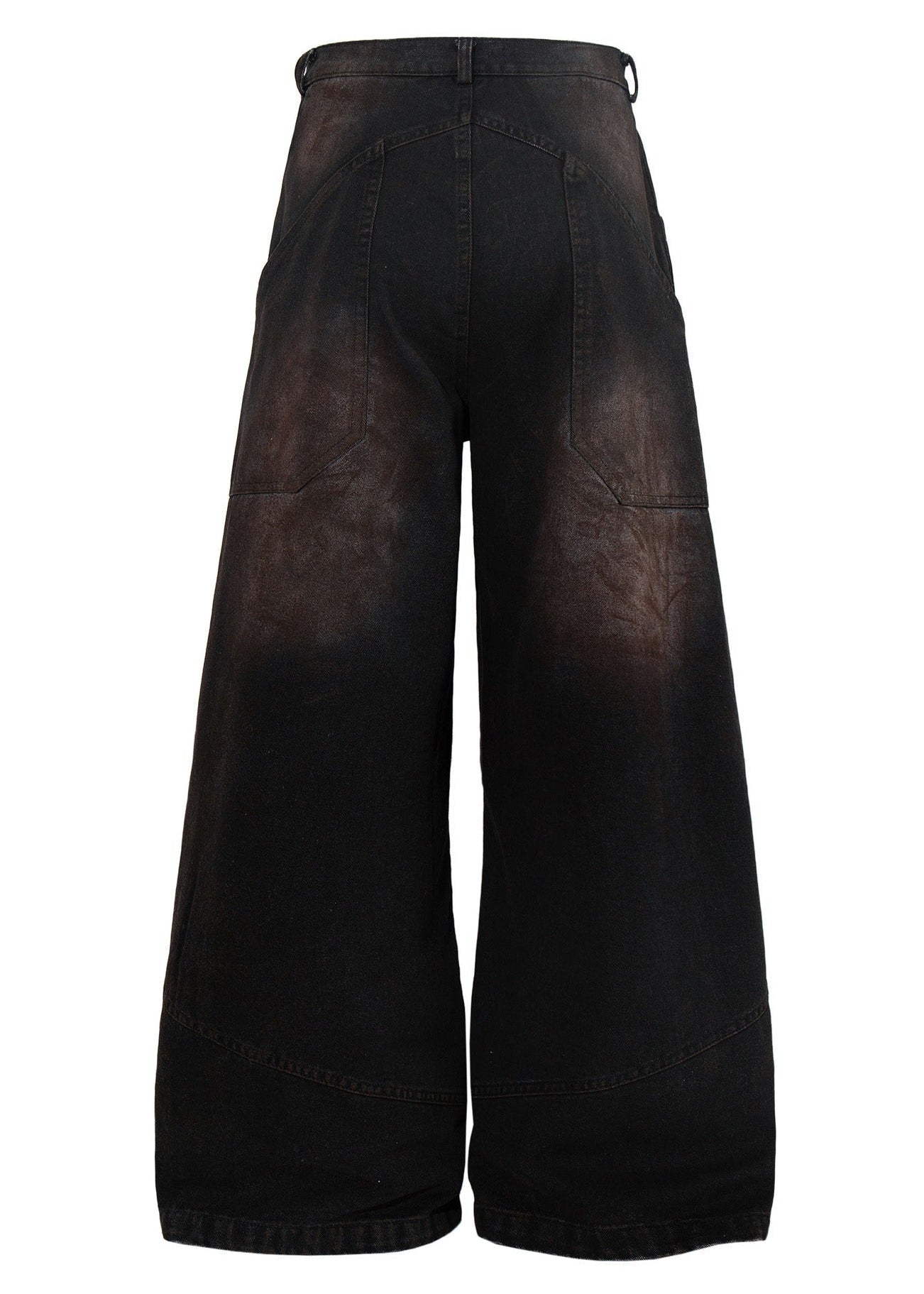 Vintage Washed Distressed Heavyweight Pants - Rick Circus