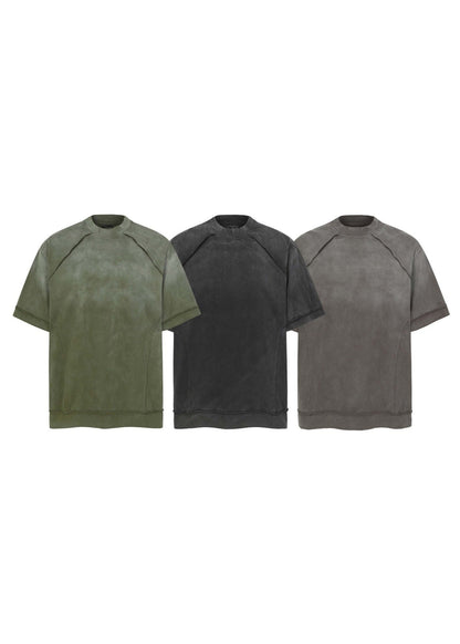 Vintage Washed Distressed Oversize T-Shirt - Rick Circus