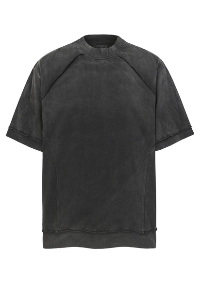 Vintage Washed Distressed Oversize T-Shirt - Rick Circus