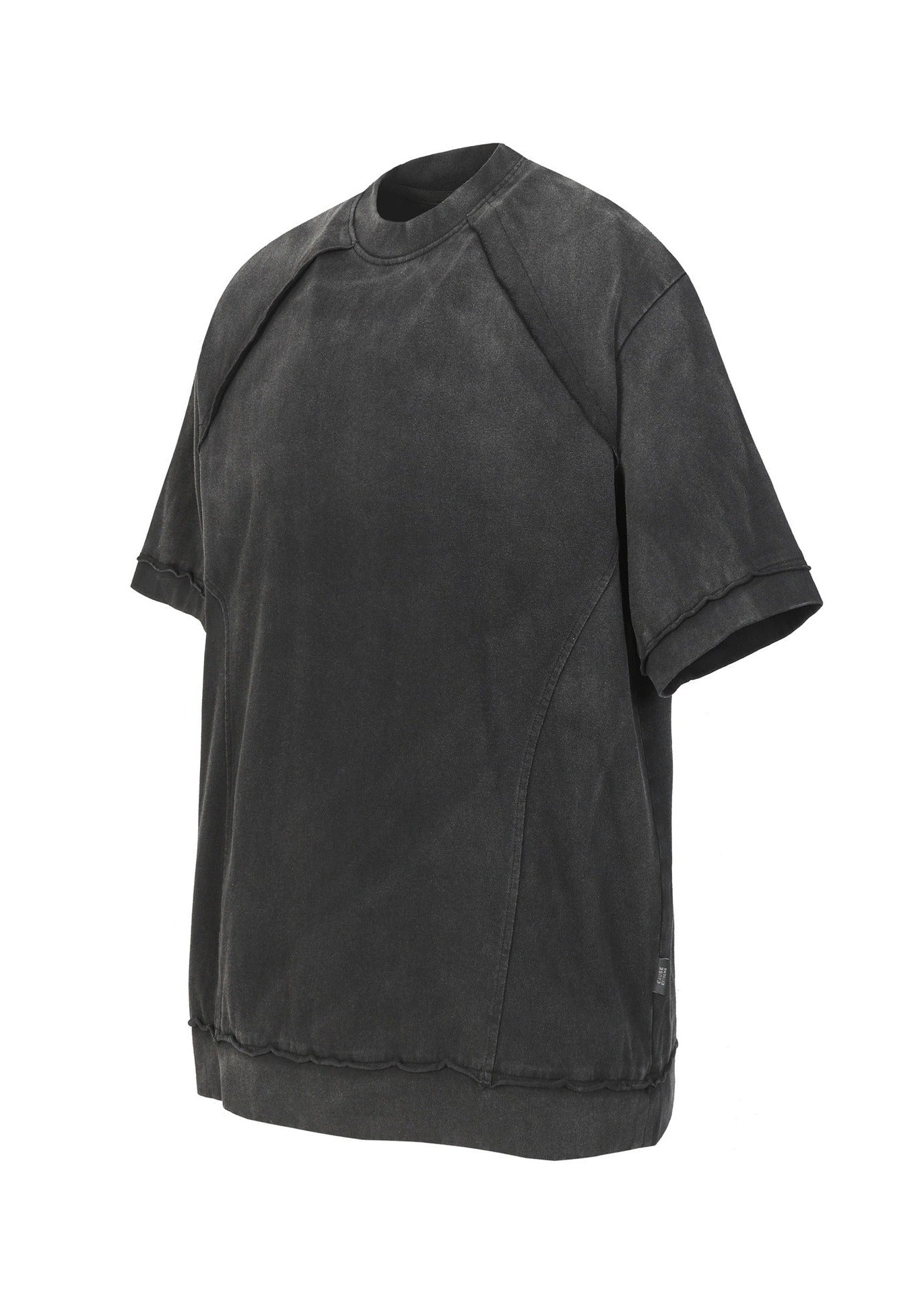 Vintage Washed Distressed Oversize T-Shirt - Rick Circus