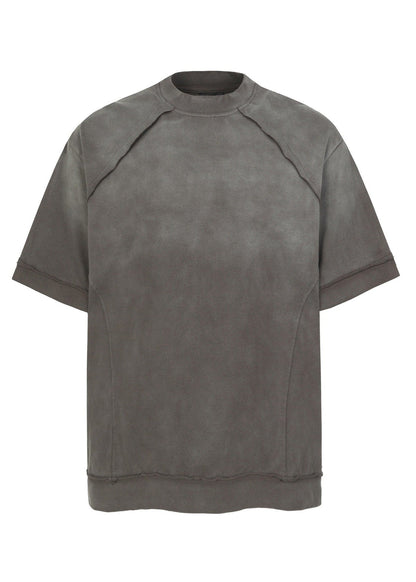 Vintage Washed Distressed Oversize T-Shirt - Rick Circus