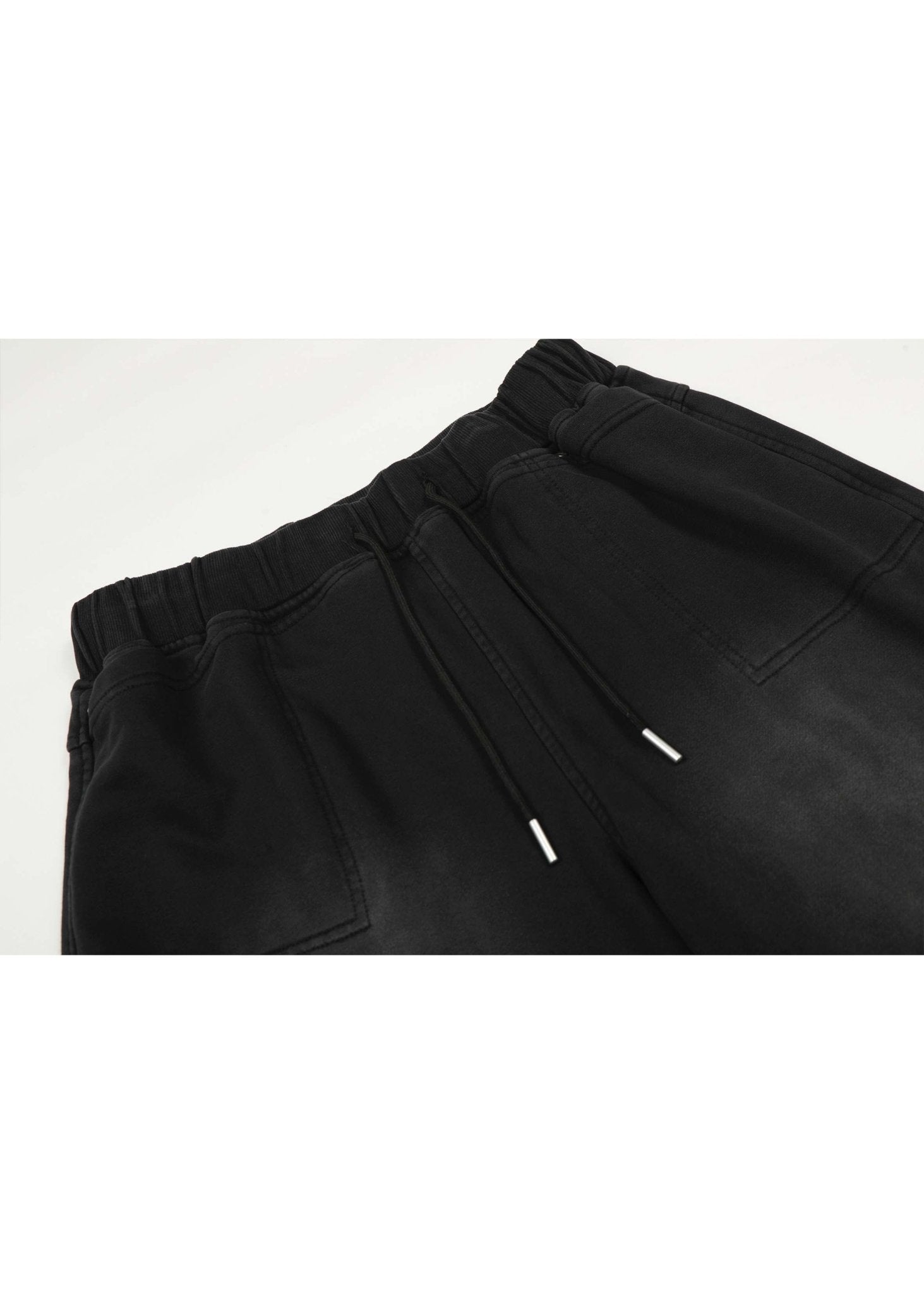 Vintage Washed Distressed Wide Leg Sweatpants - Rick Circus