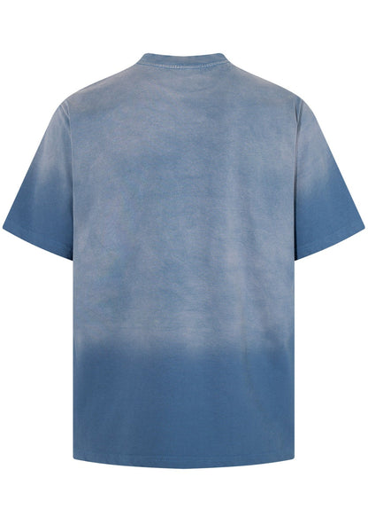 Vintage Washed Gradient Graphic T-Shirt - Rick Circus