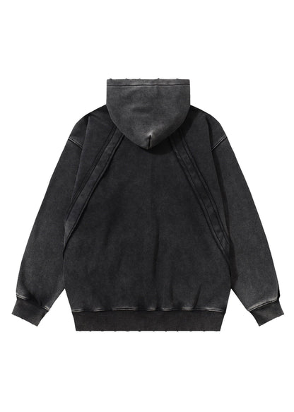 Vintage Washed Hoodie - Rick Circus