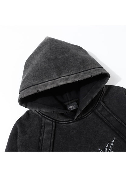 Vintage Washed Hoodie - Rick Circus