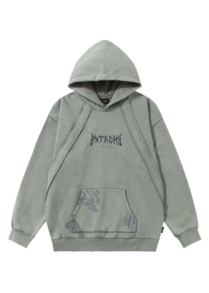 Vintage Washed Hoodie - Rick Circus