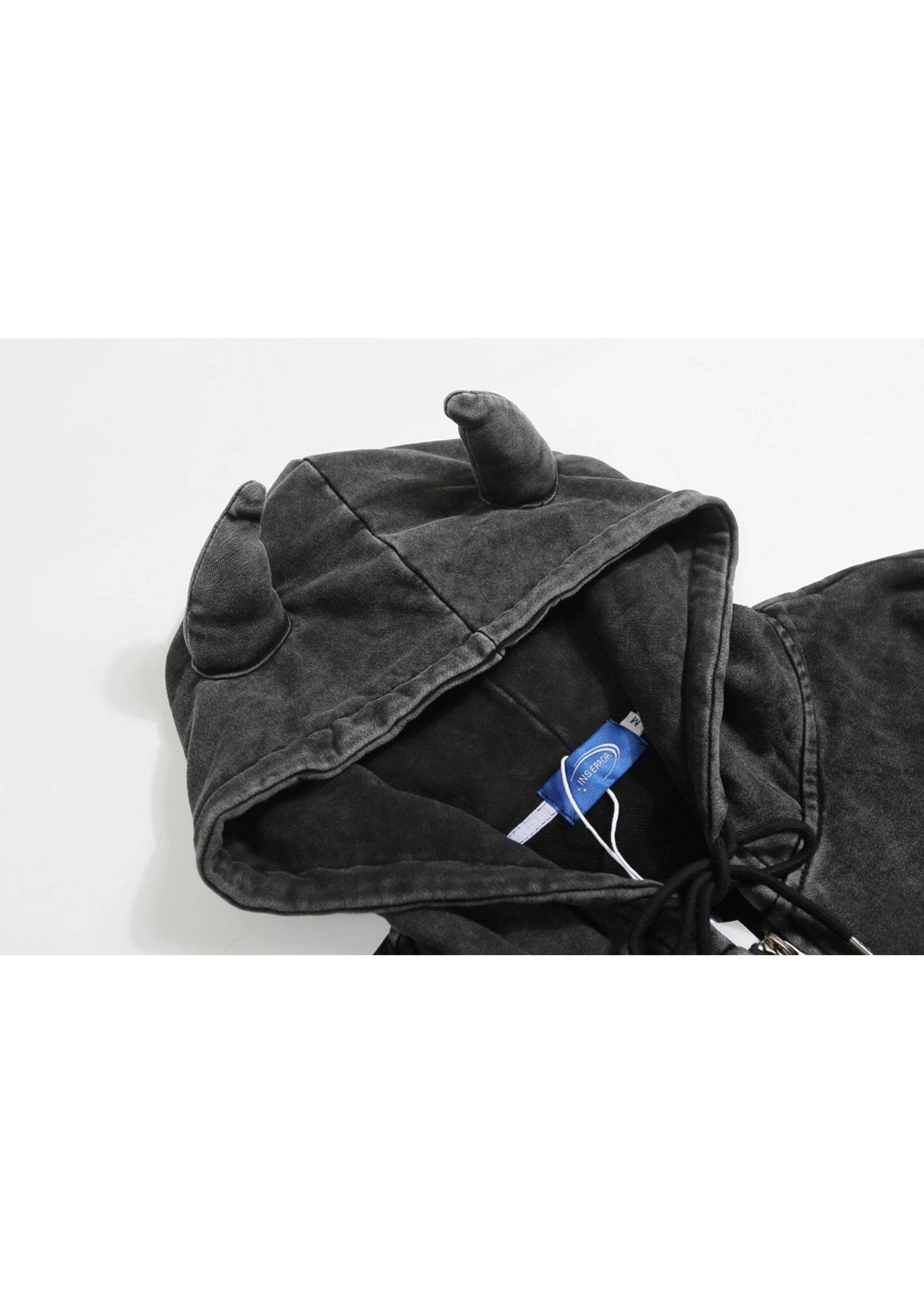 Vintage Washed Horn Hoodie - Rick Circus