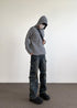 Vintage Washed Multi - Pocket Cargo Jeans - Rick Circus