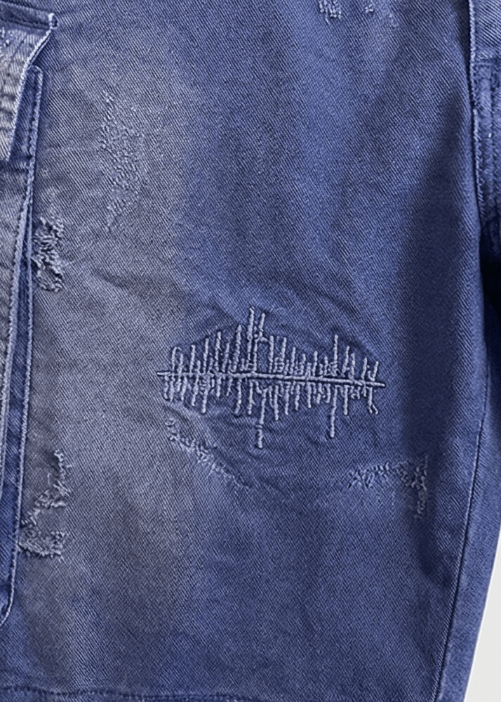Vintage Washed Multi - Pocket Workwear Shorts - Rick Circus