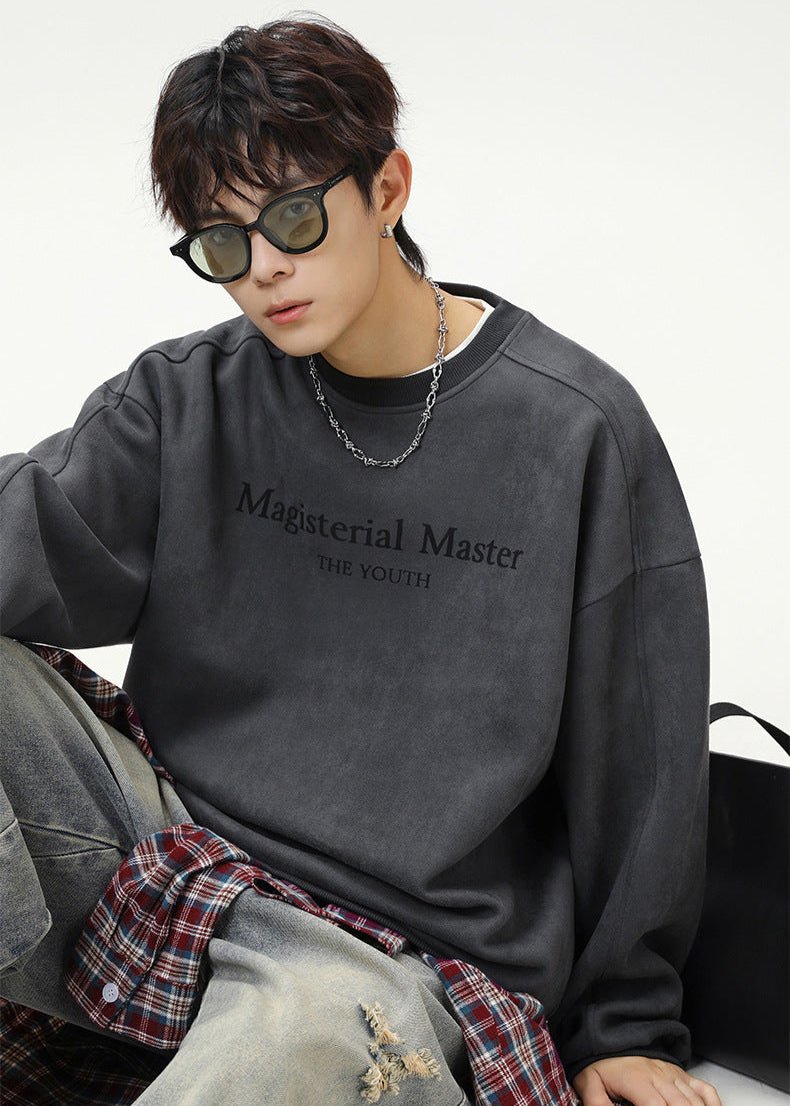 Vintage Washed Oversized Sweatshirt - Rick Circus