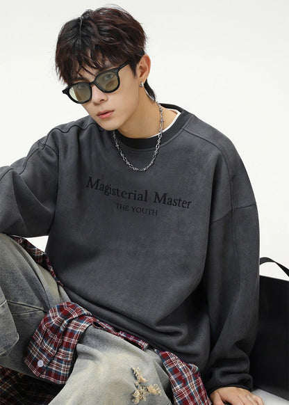 Vintage Washed Oversized Sweatshirt - Rick Circus