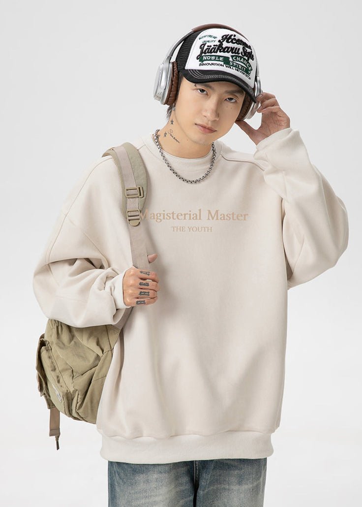 Vintage Washed Oversized Sweatshirt - Rick Circus