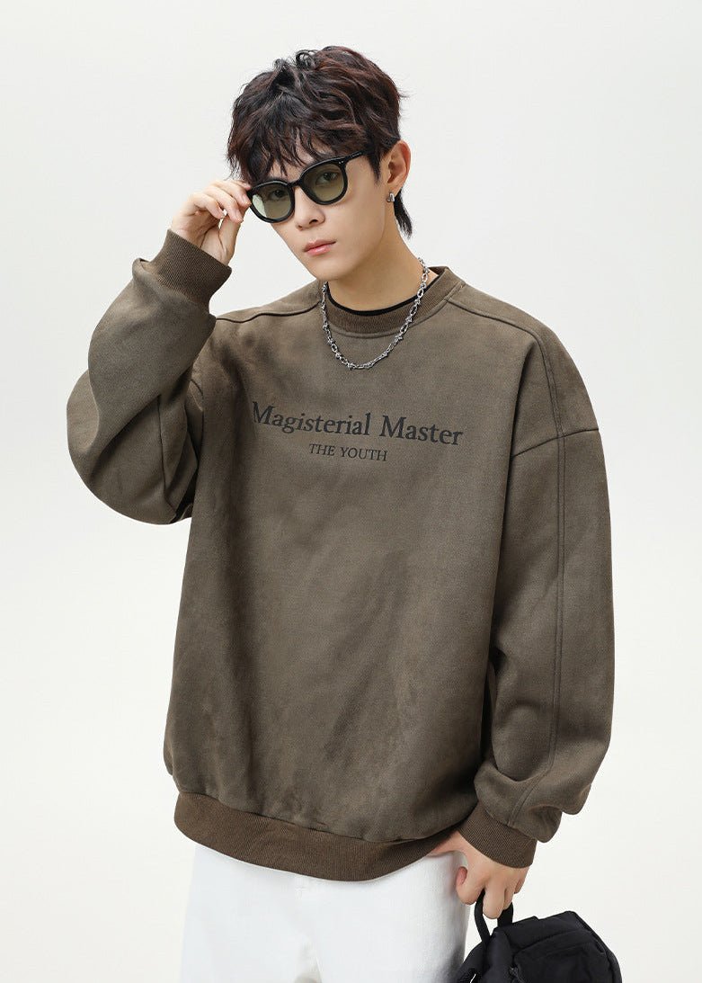 Vintage Washed Oversized Sweatshirt - Rick Circus