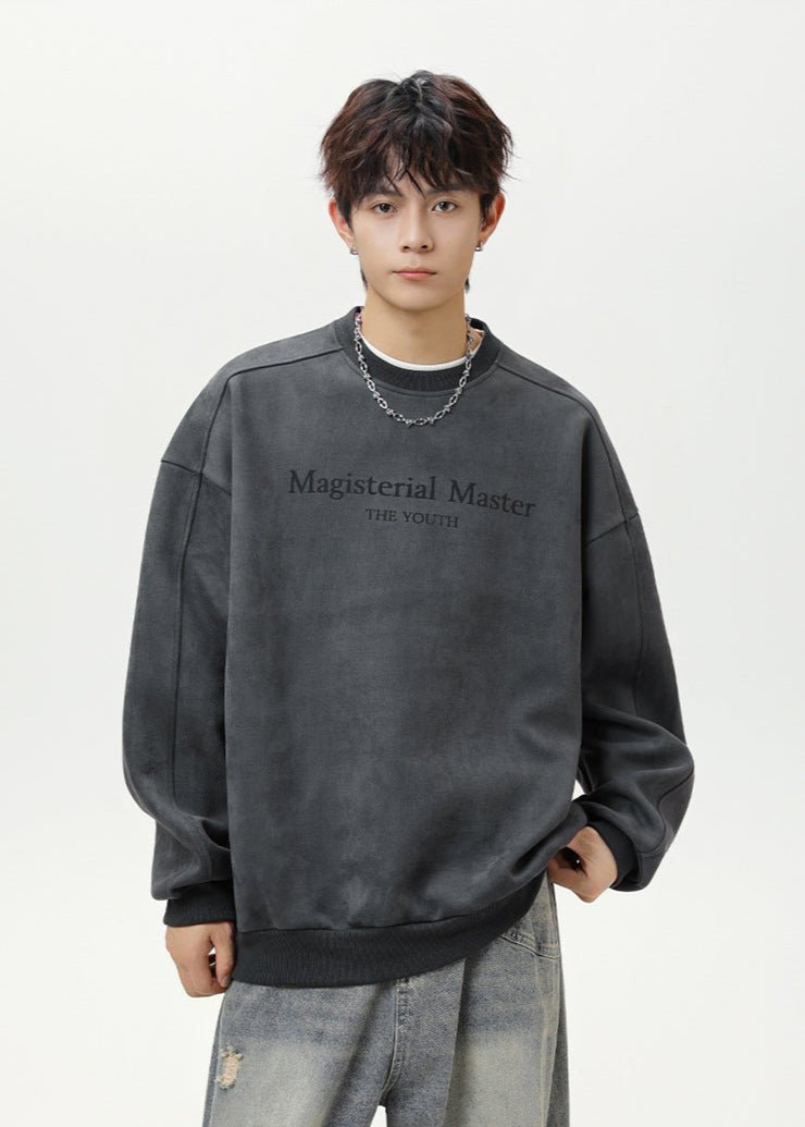 Vintage Washed Oversized Sweatshirt - Rick Circus