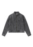 Vintage Washed Patchwork Denim Jacket - Rick Circus