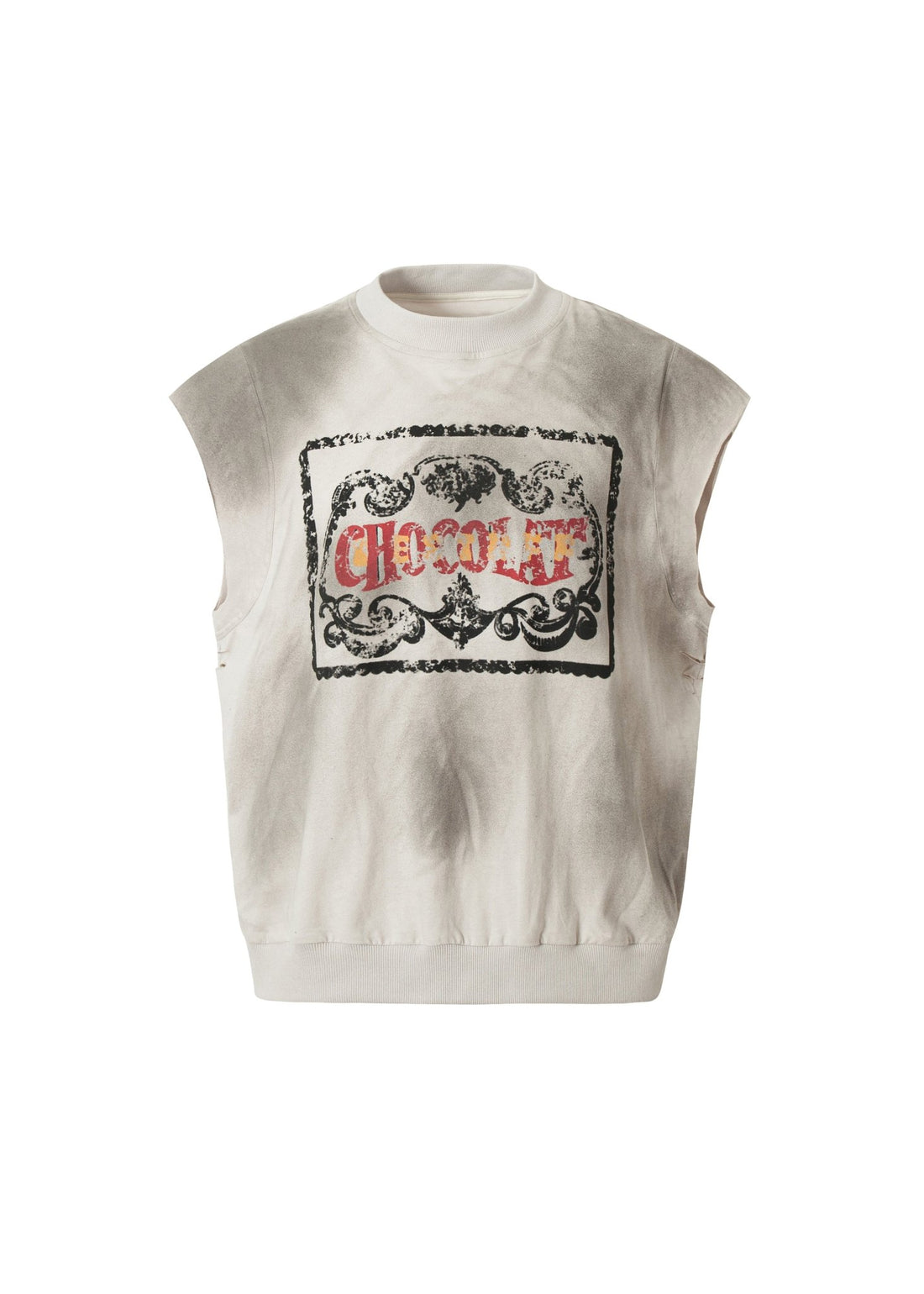 Vintage Washed Sleeveless Sweatshirt - Rick Circus