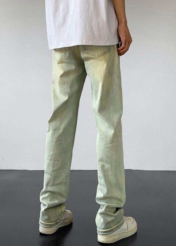 Vintage Washed Straight - Leg Jeans - Rick Circus