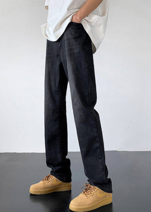 Vintage Washed Straight - Leg Jeans - Rick Circus
