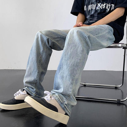 Vintage Washed Straight - Leg Jeans - Rick Circus