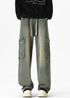 Vintage Washed Wide - Leg Cargo Jeans - Rick Circus
