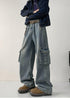 Vintage Wide - Leg Cargo Jeans - Rick Circus