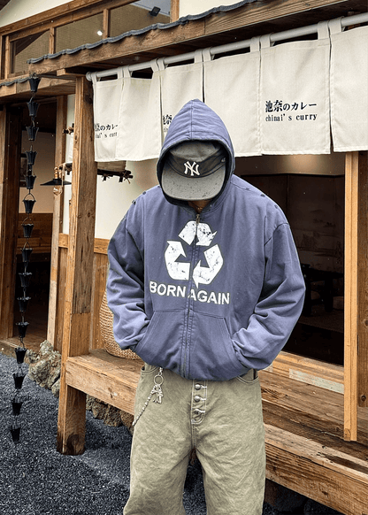 Vintage Zip - Up Hoodie - Rick Circus