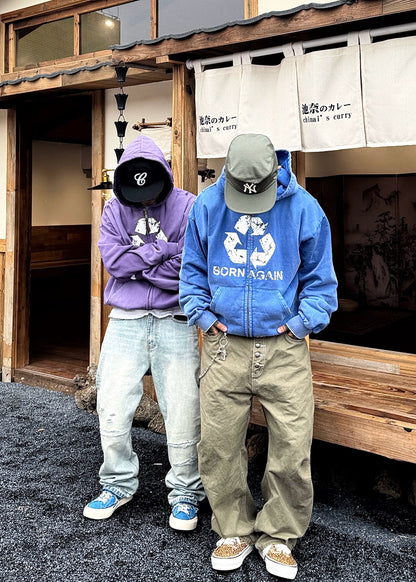 Vintage Zip - Up Hoodie - Rick Circus