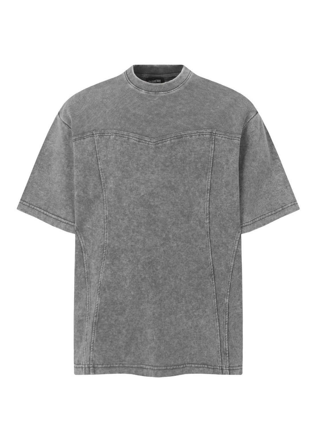 Waffle Knit Washed T-Shirt - Rick Circus