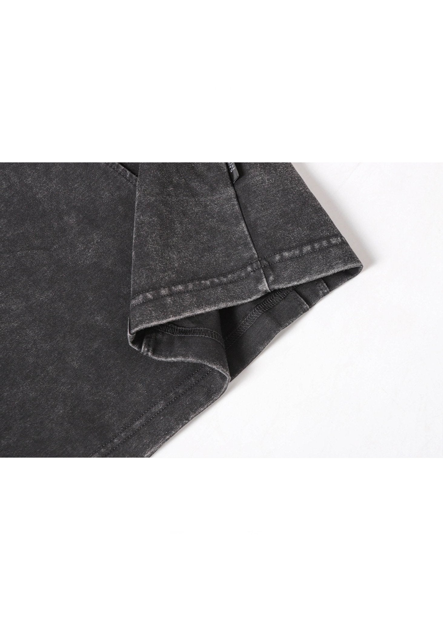 Waffle Knit Washed T-Shirt - Rick Circus