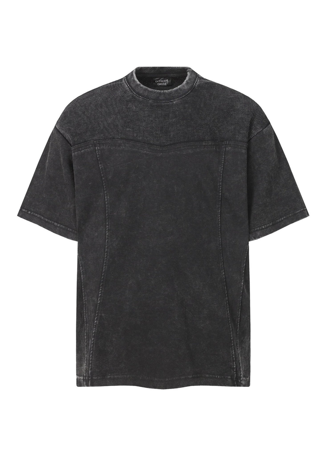Waffle Knit Washed T-Shirt - Rick Circus
