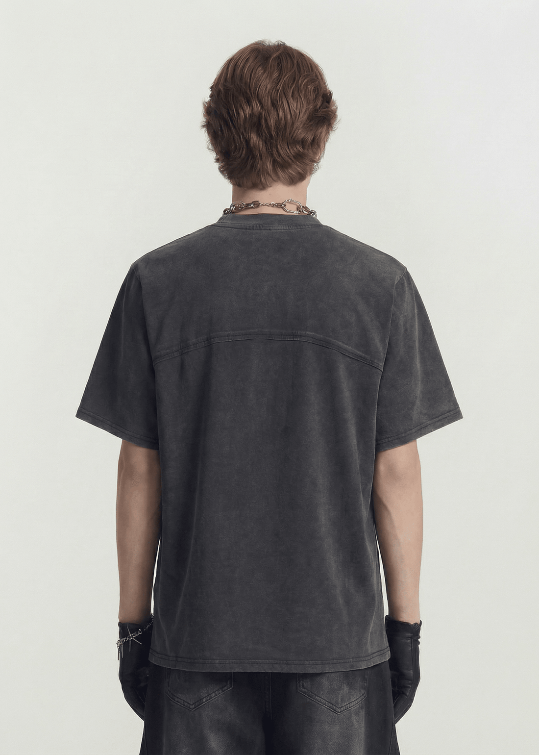 Washed Black Heavyweight T-Shirt - Rick Circus