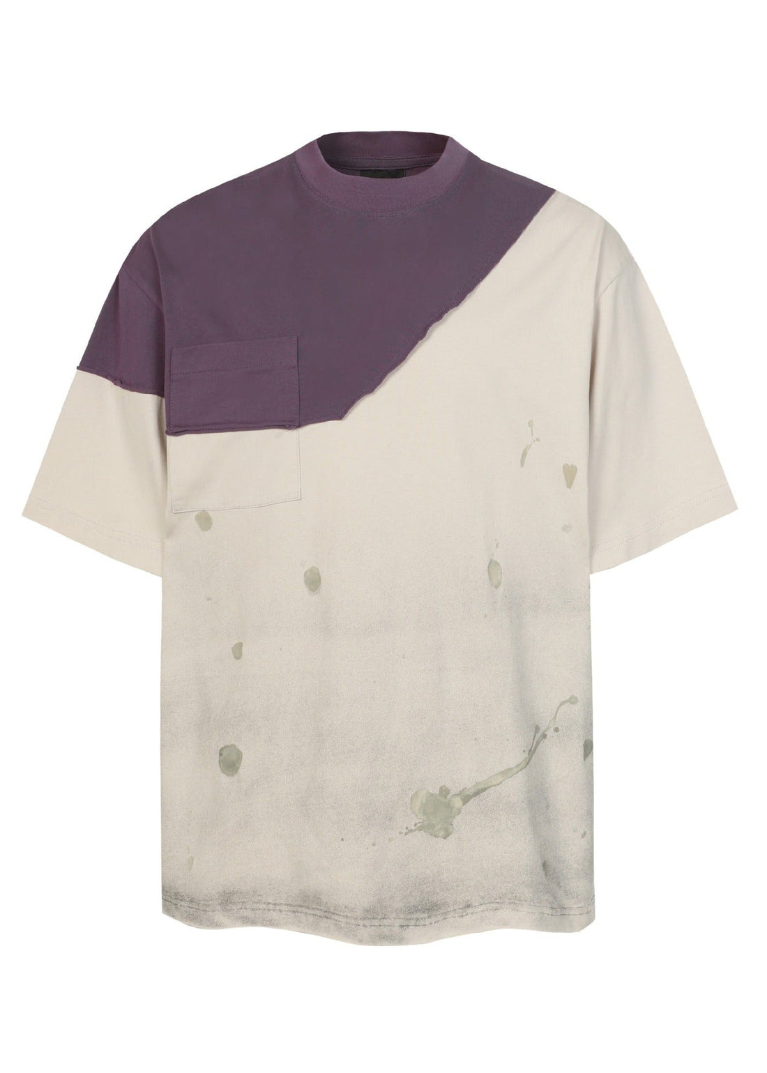 Washed Color - Block Wasteland T-Shirt - Rick Circus