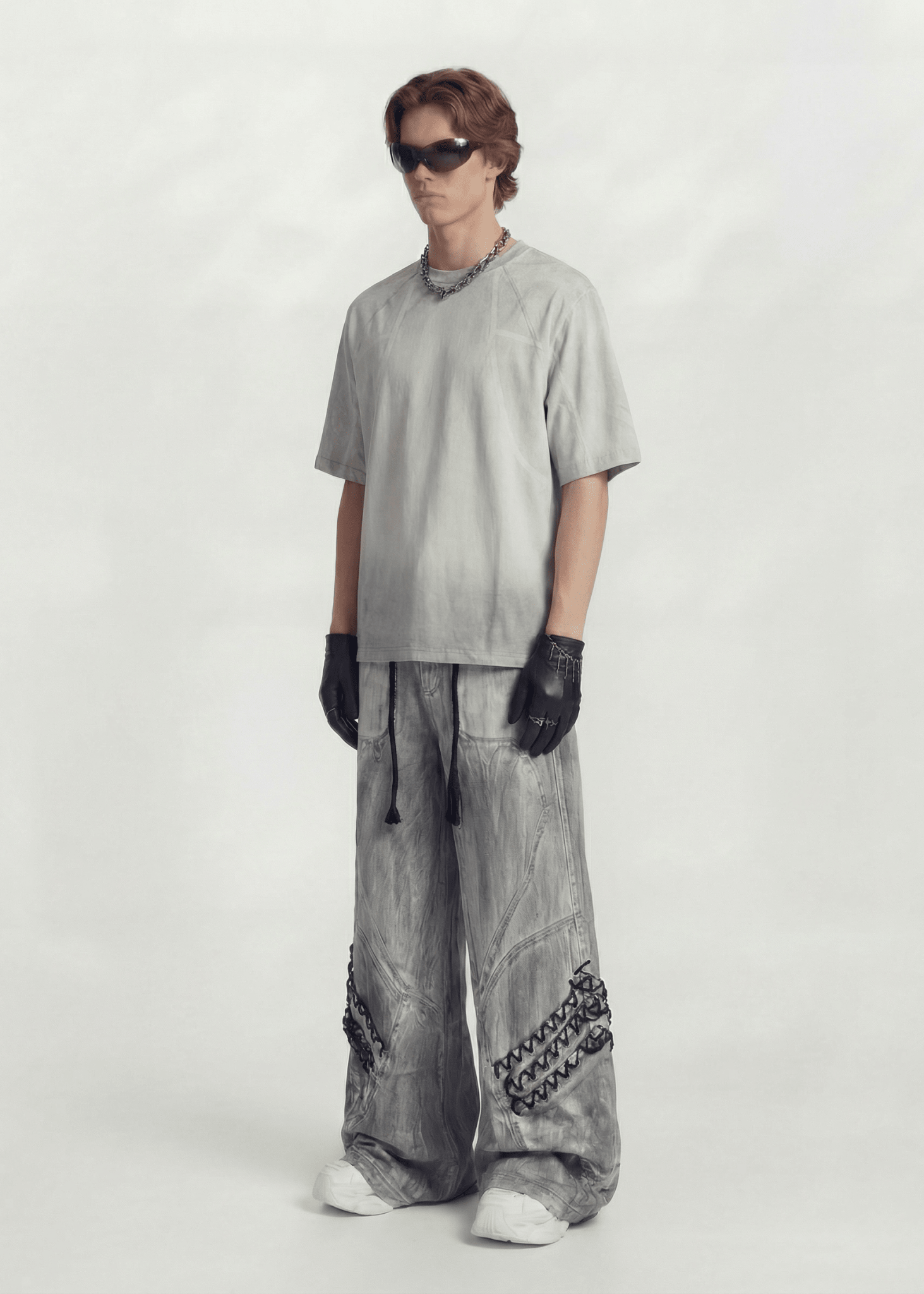 Washed Dune Style Streetwear Tee - Rick Circus