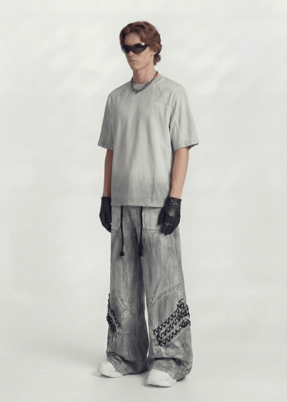 Washed Dune Style Streetwear Tee - Rick Circus