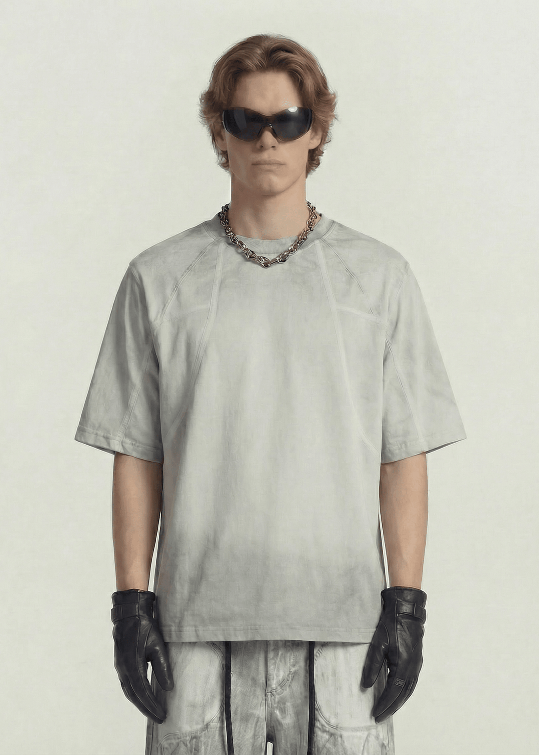 Washed Dune Style Streetwear Tee - Rick Circus
