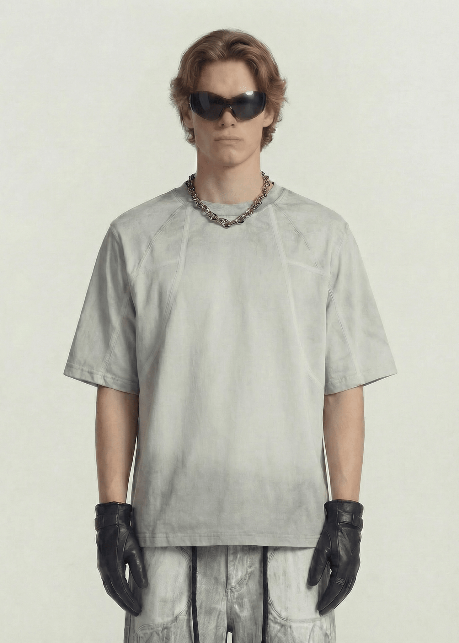 Washed Dune Style Streetwear Tee - Rick Circus