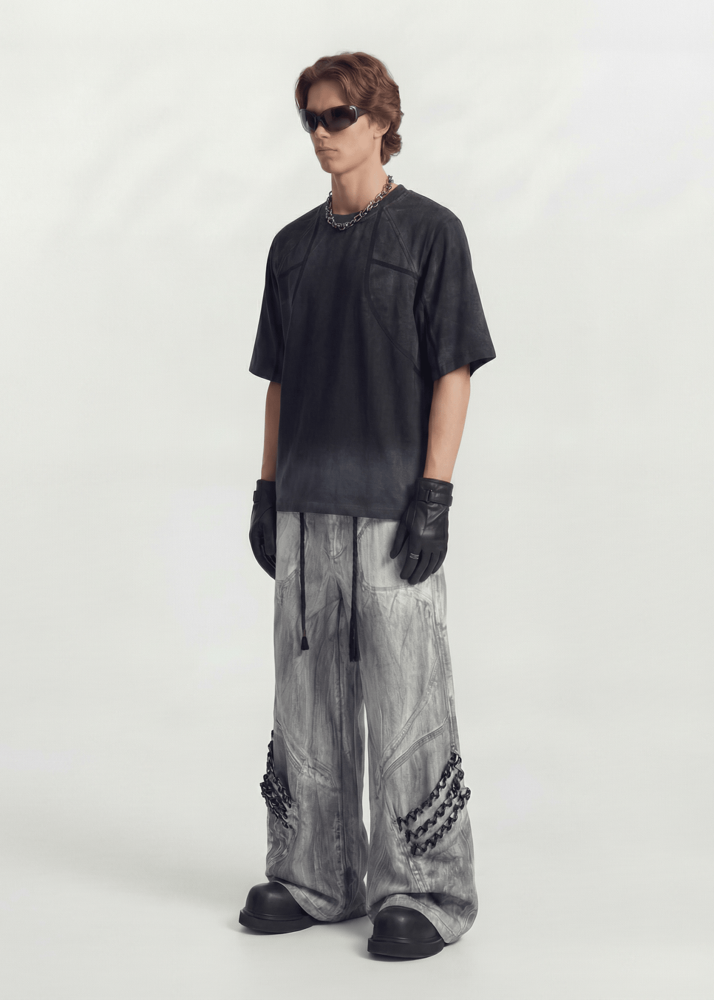 Washed Dune Style Streetwear Tee - Rick Circus