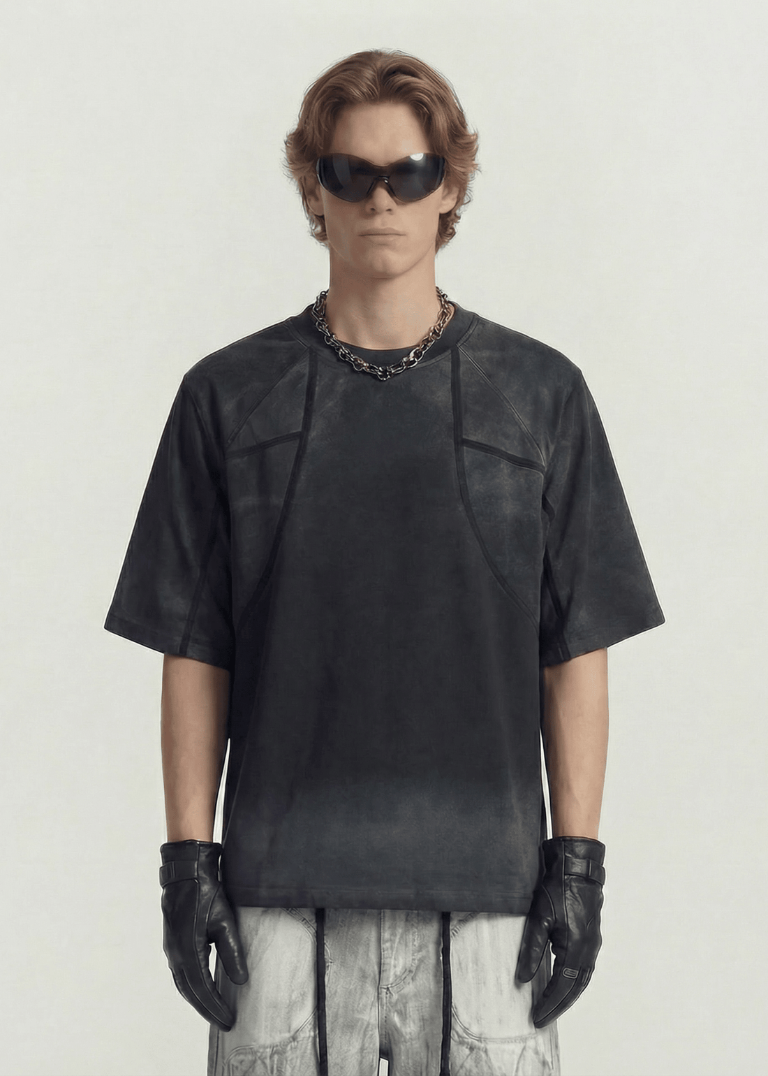 Washed Dune Style Streetwear Tee - Rick Circus