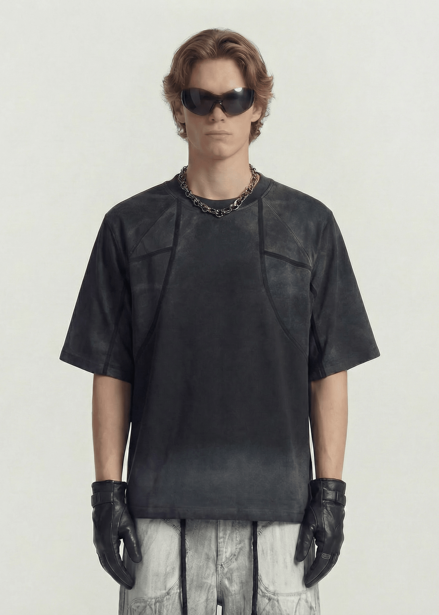 Washed Dune Style Streetwear Tee - Rick Circus