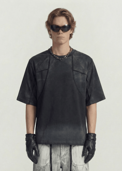 Washed Dune Style Streetwear Tee - Rick Circus