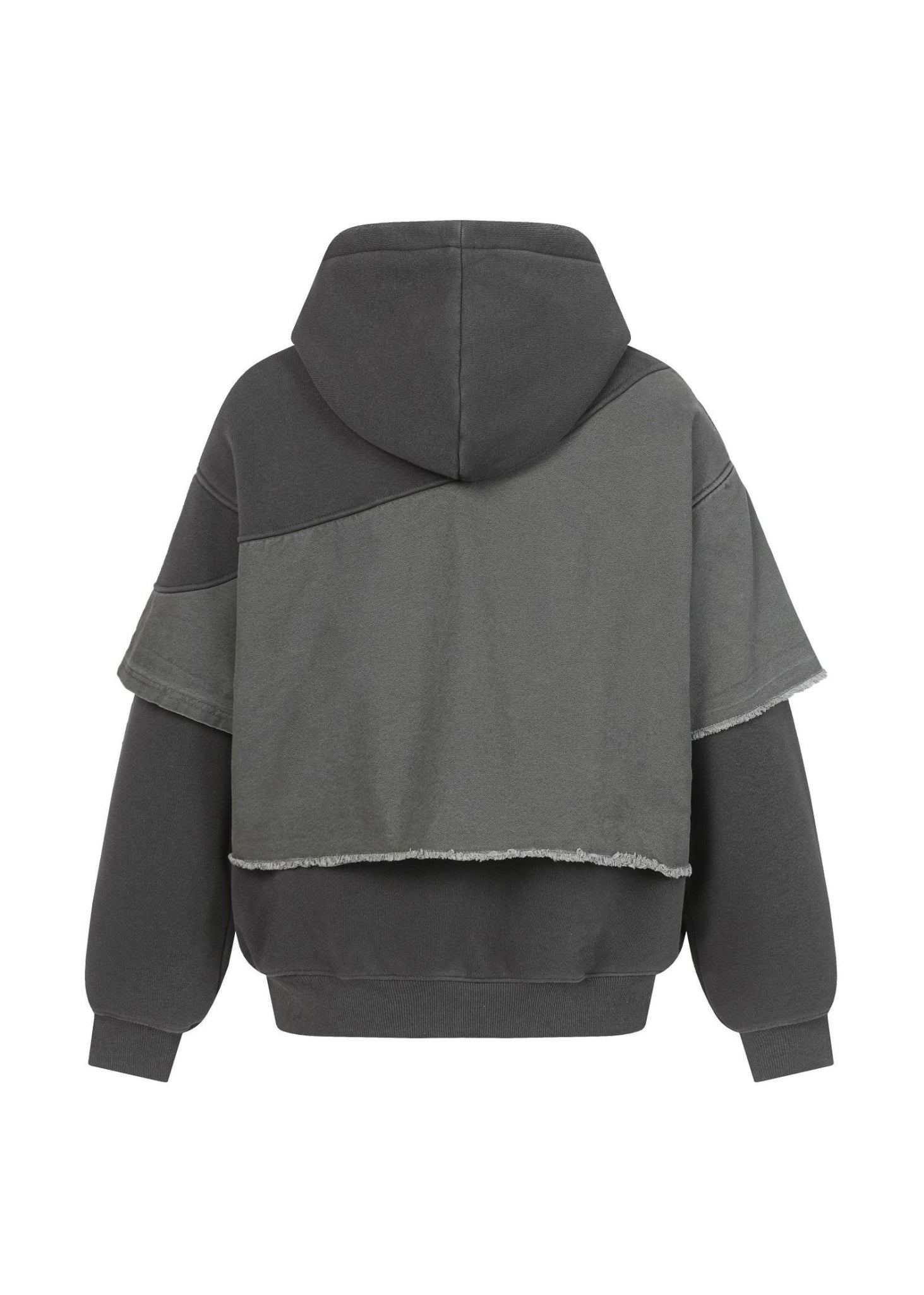 Washed Layered Hoodie - Rick Circus