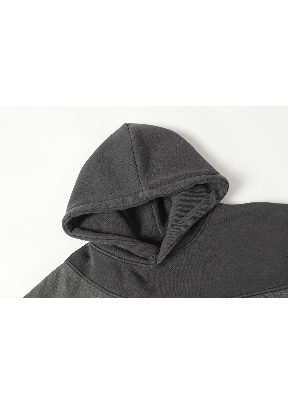Washed Layered Hoodie - Rick Circus