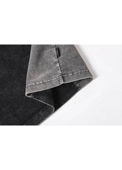 Washed Patchwork T-Shirt - Rick Circus