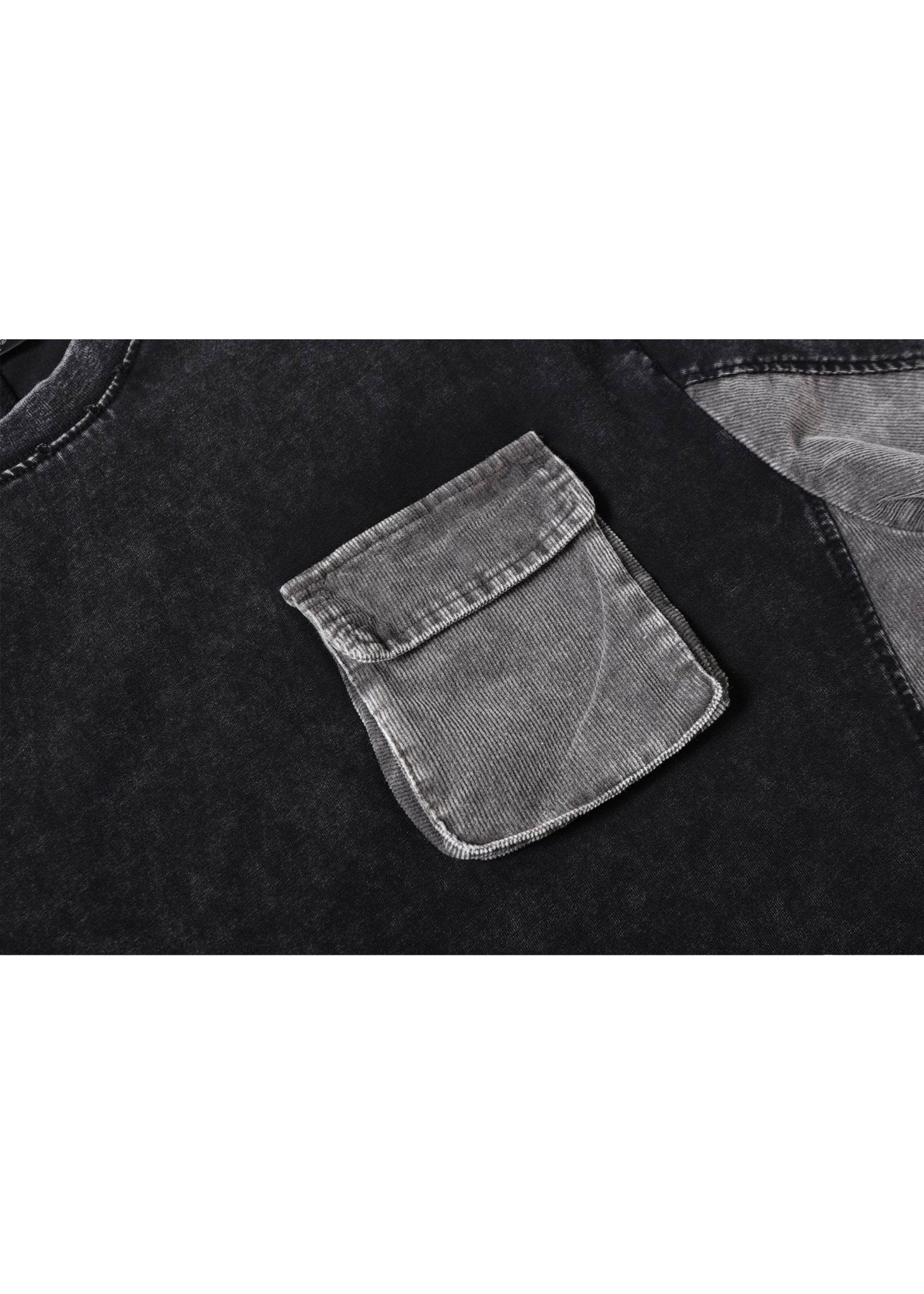 Washed Patchwork T-Shirt - Rick Circus