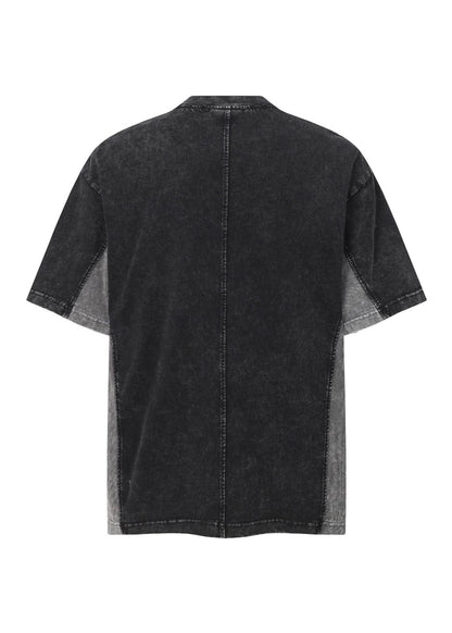 Washed Patchwork T-Shirt - Rick Circus