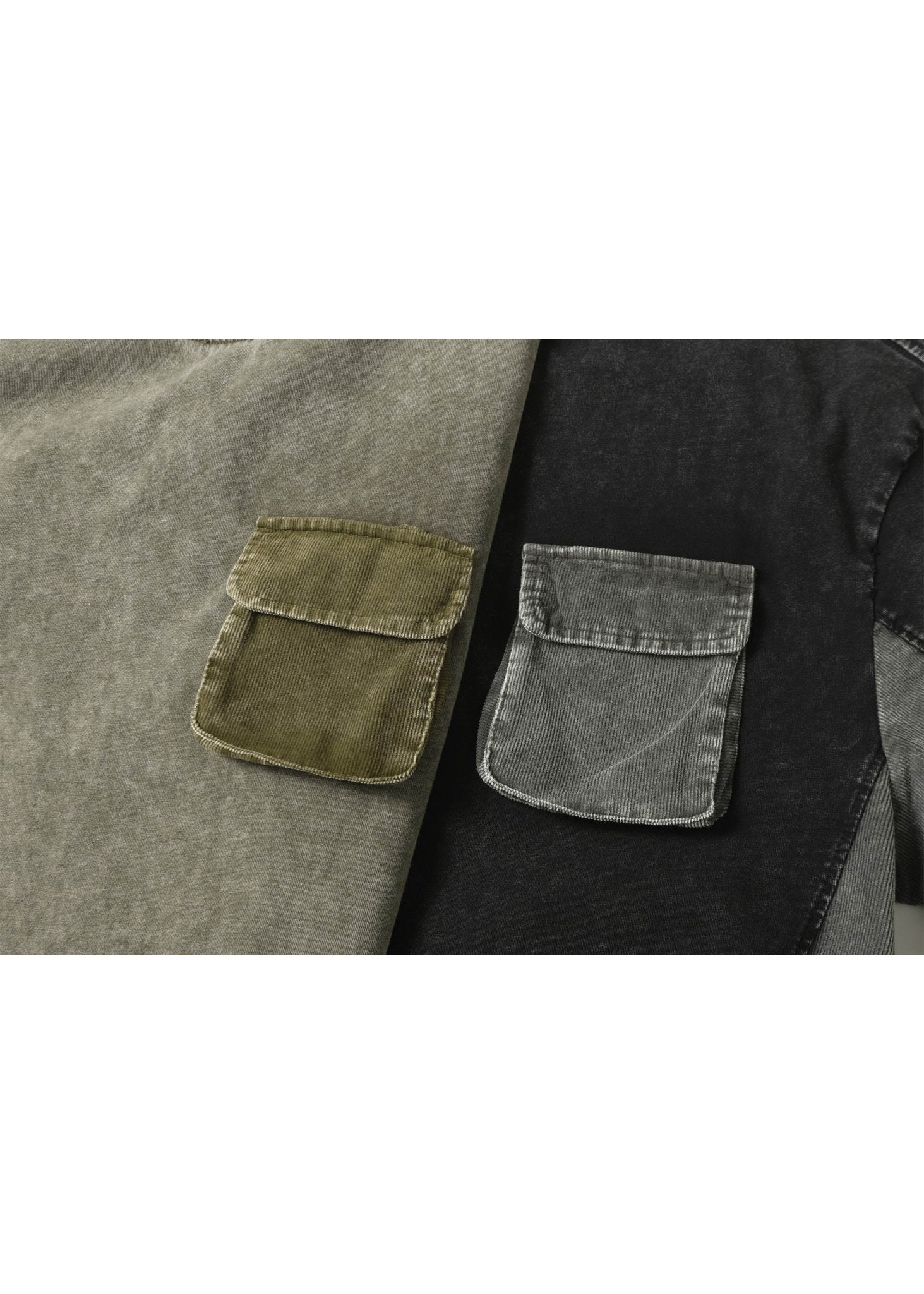 Washed Patchwork T-Shirt - Rick Circus