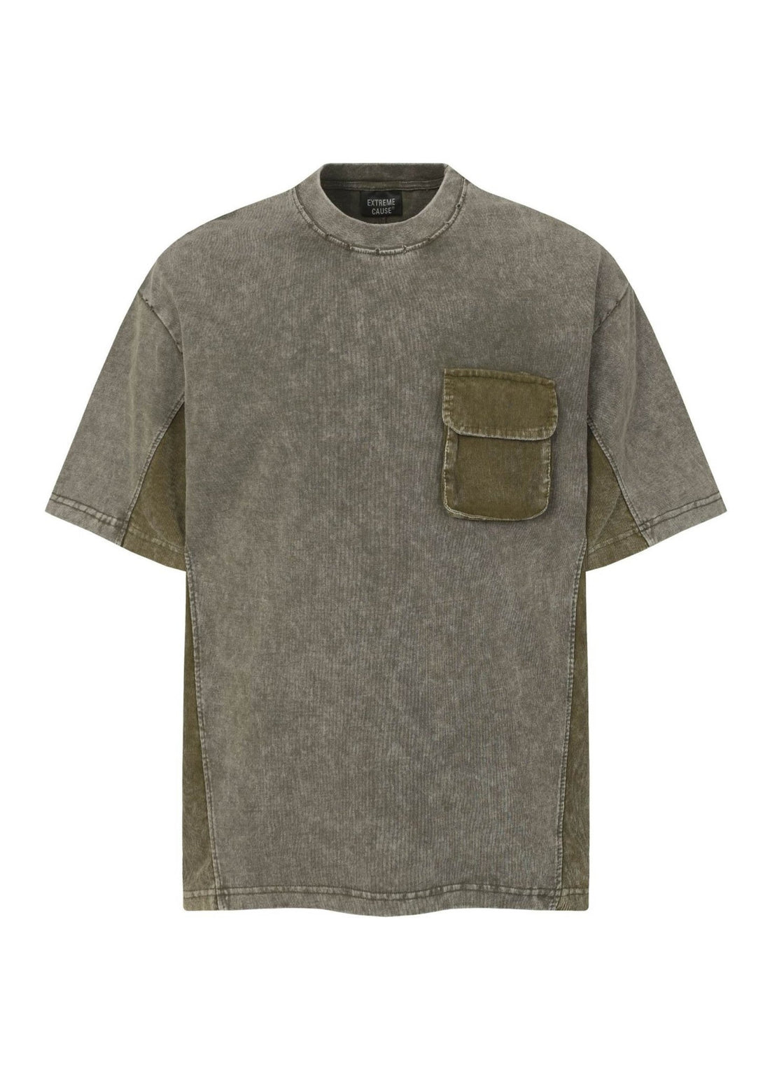 Washed Patchwork T-Shirt - Rick Circus