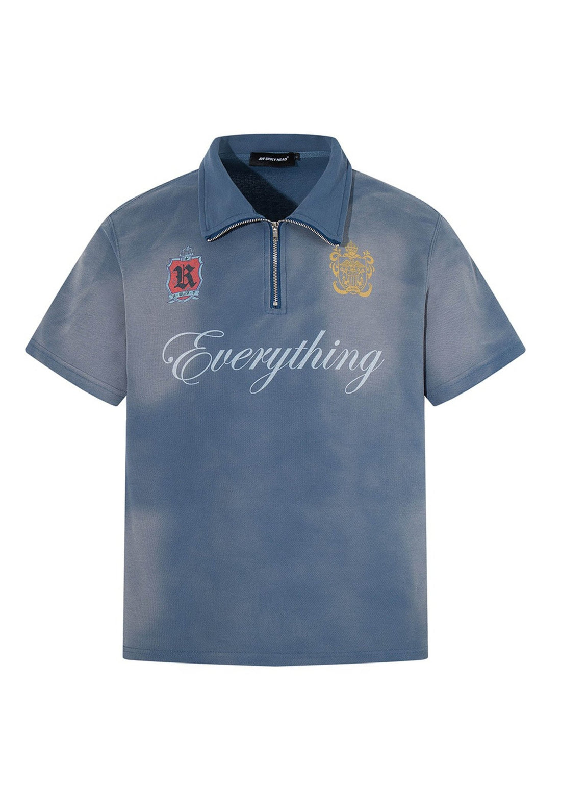 Washed Streetwear Short Sleeve Tee - Rick Circus
